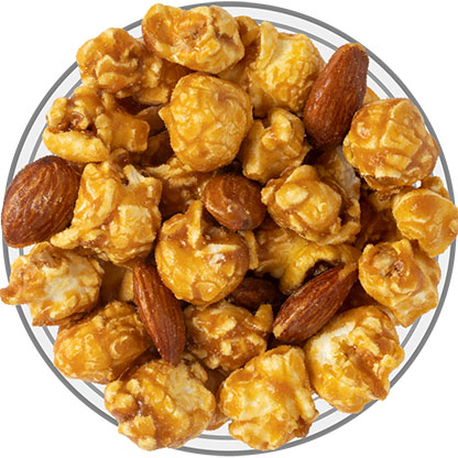 Toffee Almond Popcorn