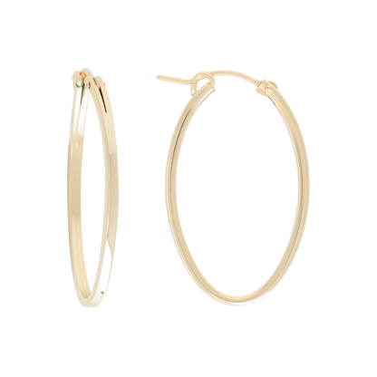 Oval Hoops