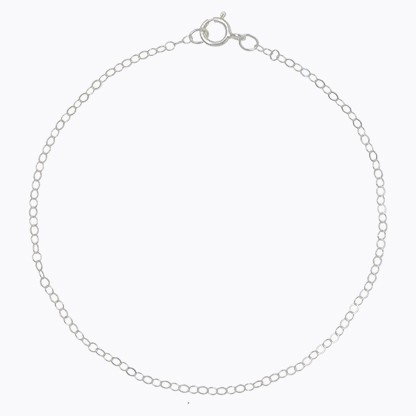 Silver Cable Chain Bracelet