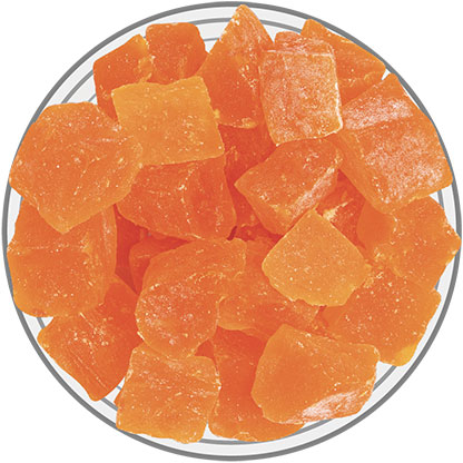 Dried Papaya Chunks