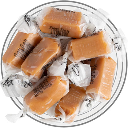 Heavenly Wrapped Caramels Seasalt