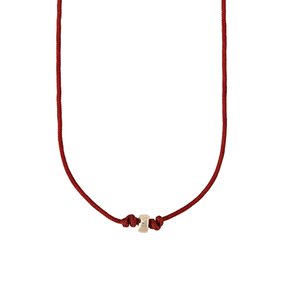 Brown Cord Necklace