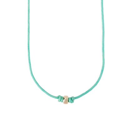 Turquoise Cord Necklace
