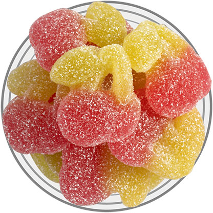Sour Gummy Cherries