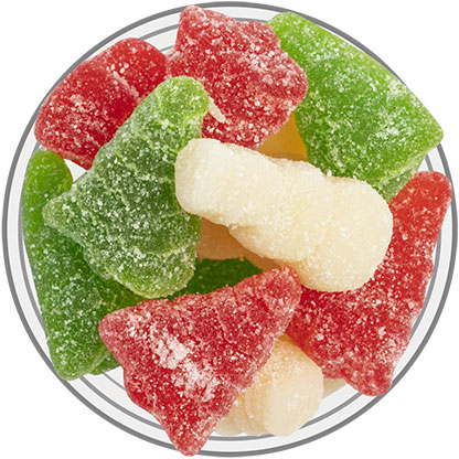 Gummy Trees & Snowmen