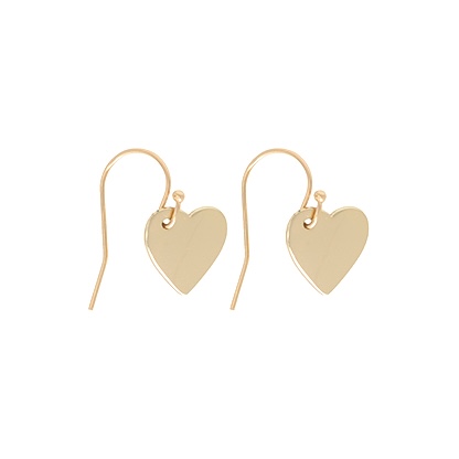 Floating Heart Earrings