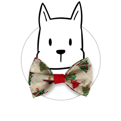 Christmas Tree Bowtie