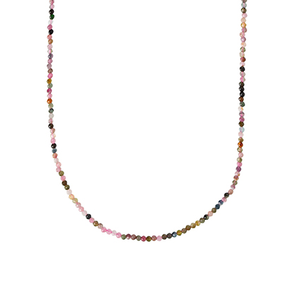 Petite Tourmaline Bead Necklace