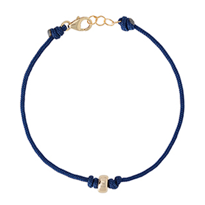 Blue Cord Bracelet
