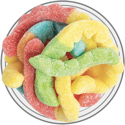 Sour Gummy Worms