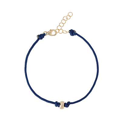 Blue Cord Bracelet
