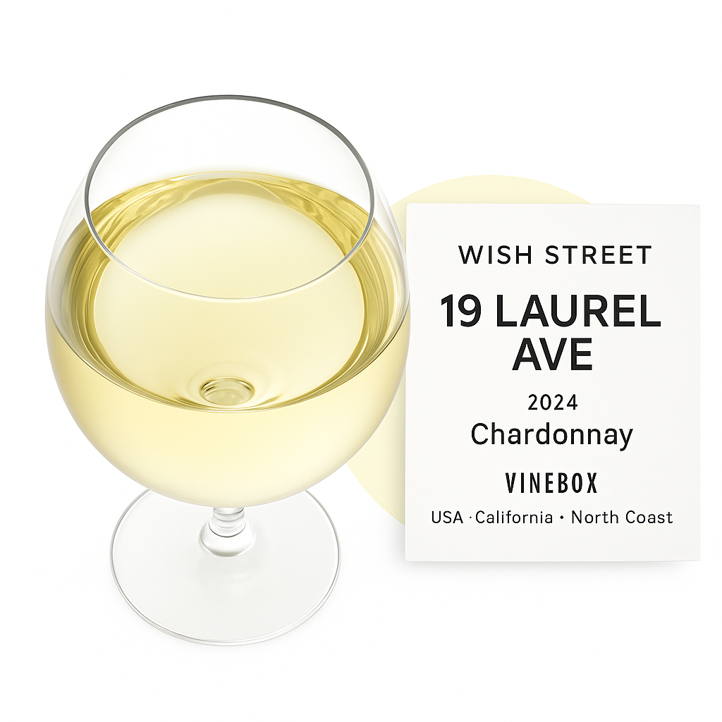 Wish Street 19 Laurel Ave Chardonnay